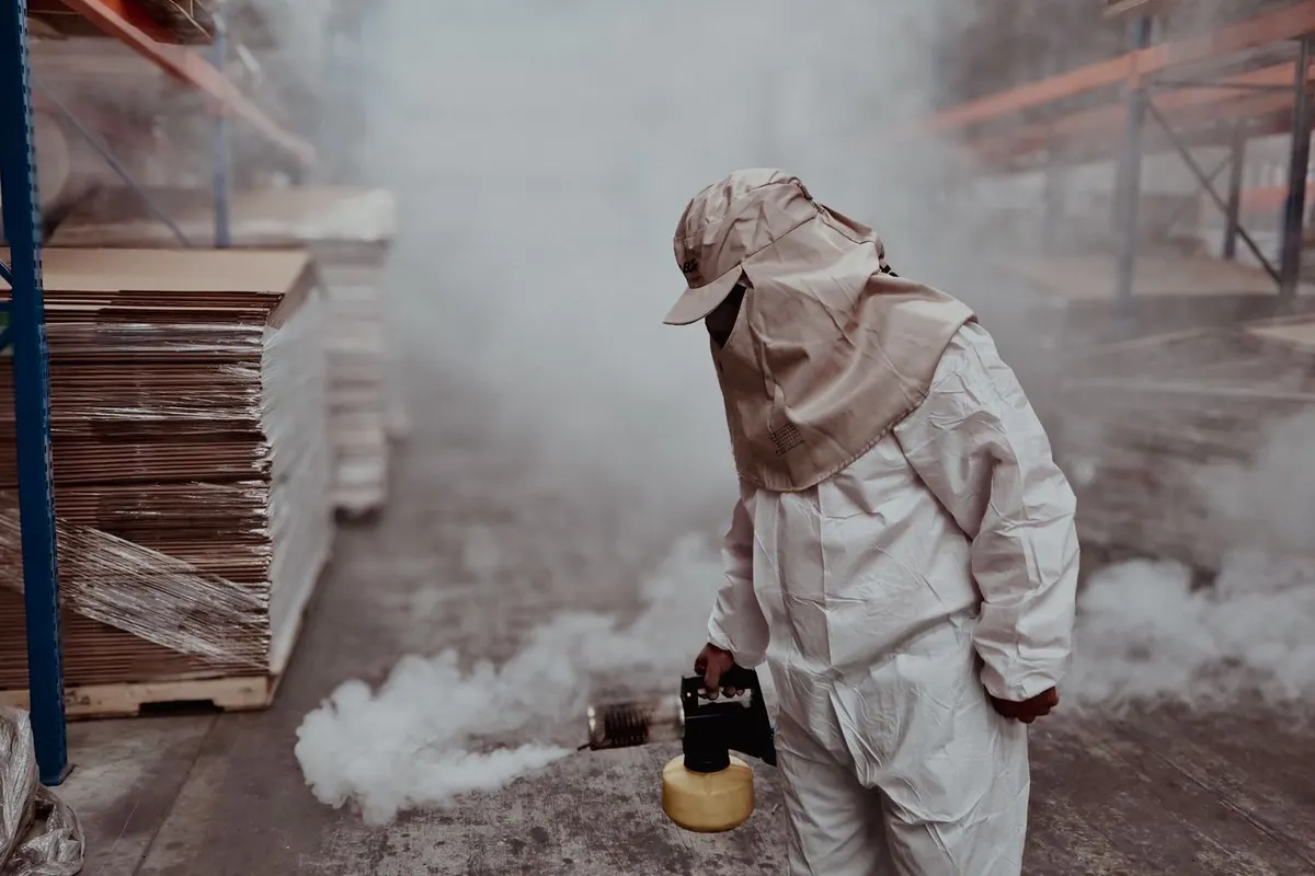 Stock photo used on the Hollowpine Pest Control sample site